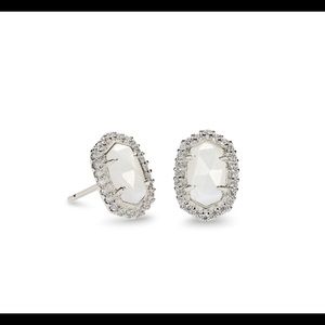 Kendra Scott silver stud earrings